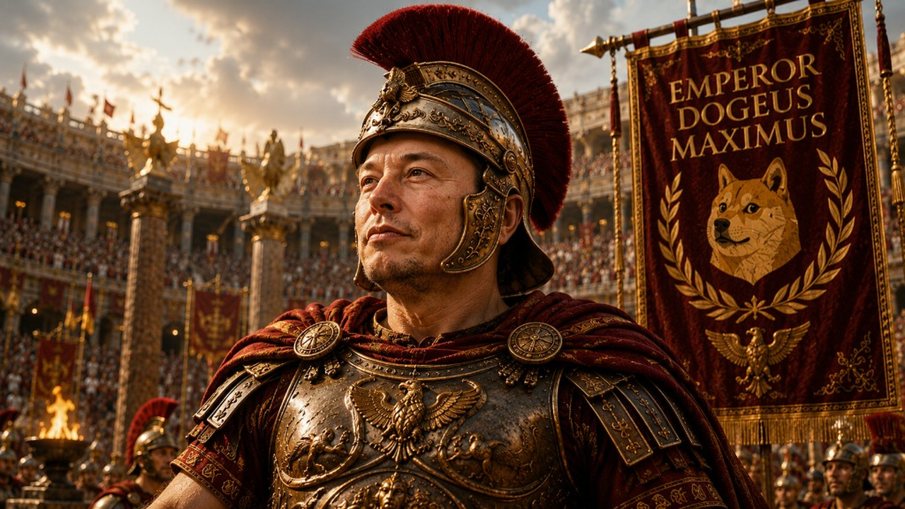 The Emperor in the Colosseum